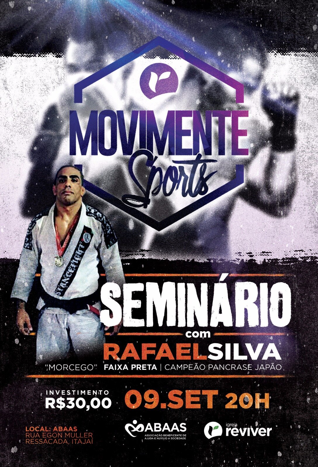 Rafael Morcego ministra seminário em Itajaí (SC)